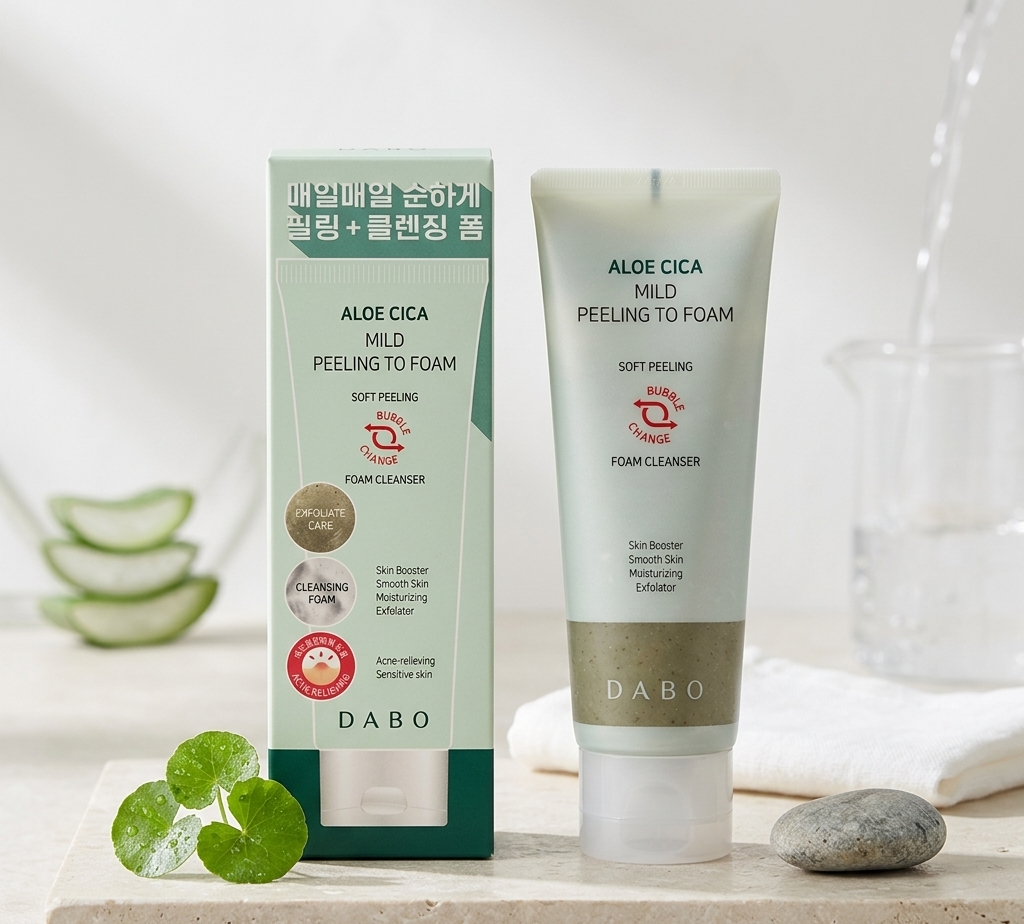 DABO Aloe Cica Mild Peeling To Foam