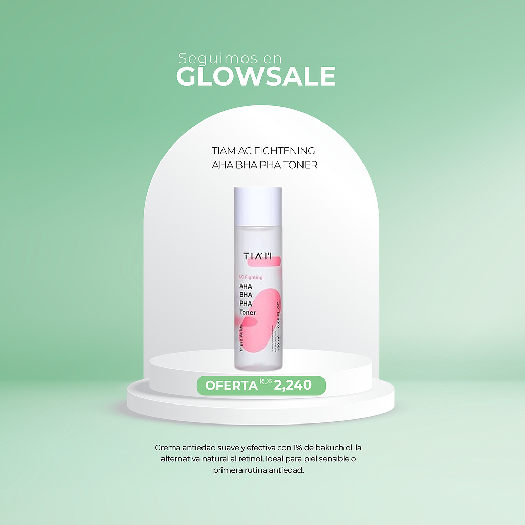 TIAM AC Fighting AHA BHA PHA Toner