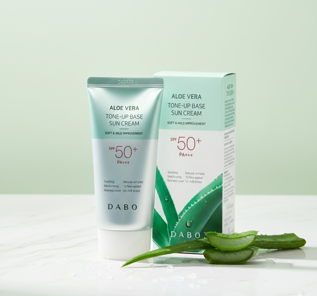 DABO Aloe Vera Tone-Up Base Sunscream 70ml