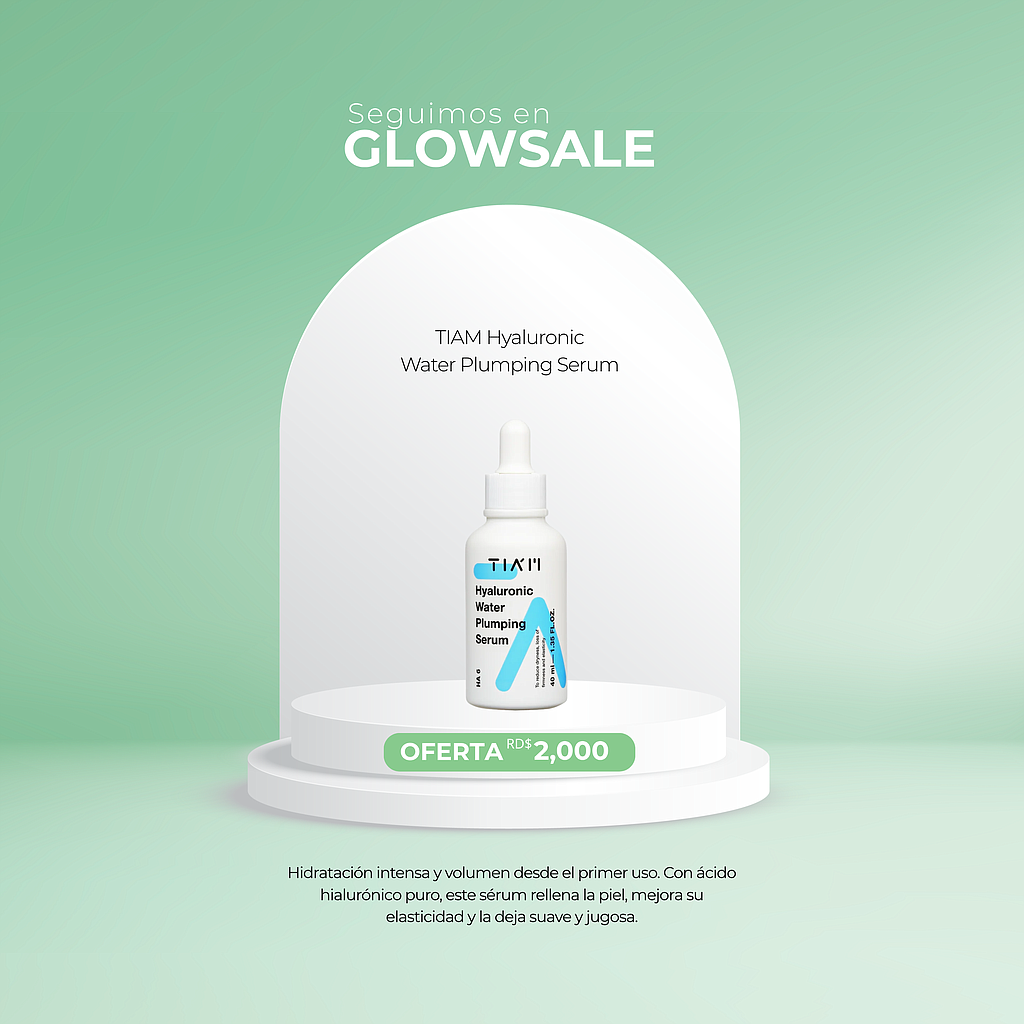 TIAM Hyaluronic Water Plumping Serum